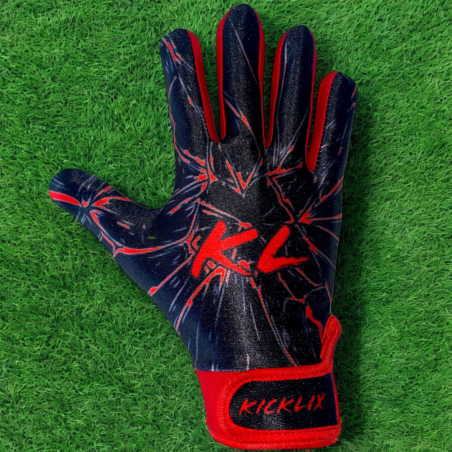 Kicklix Red Gaelic Football Gloves