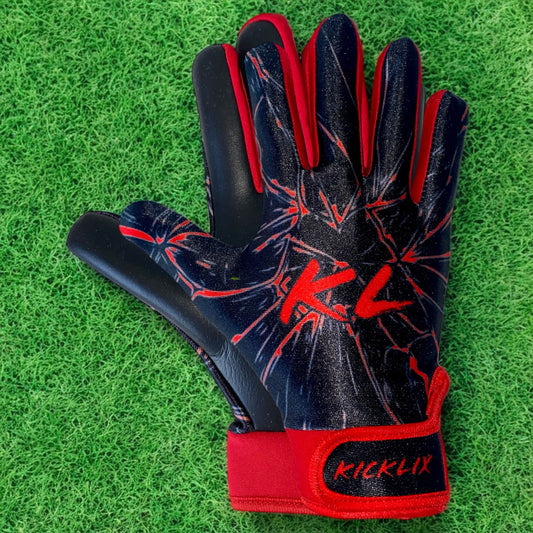 Kicklix Red Gaelic Football Gloves