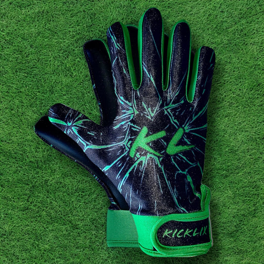 Kicklix Green Gaelic Football Gloves