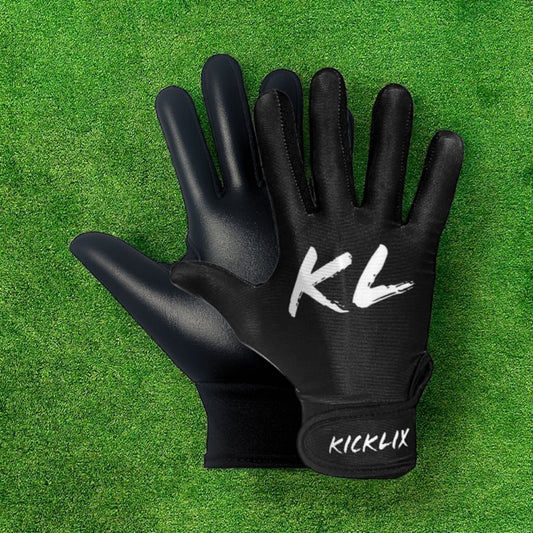 Kicklix Black Gloves